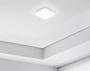 Imagem de Kit 3 Luminária Plafon Led Borda Infinita 38W Sobrepor Quadra Bvolt Neutro 4000k 22cmx22cm Ilumimax