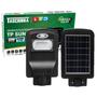 Imagem de Kit 3 Luminaria Publica Solar 20w 6500K Sensor Presença IP65