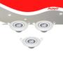 Imagem de Kit 3 Luminária Red. Spot 5w 3000k Branco-quente Avant