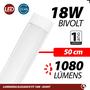 Imagem de KIT 3 Luminária Tubular Linha Elegance Fit 18W LED Branco Frio 110V/220V - Avant