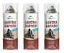 Imagem de kit 3 Lustra Sapato Incolor Domline Spray 200ml