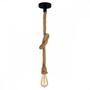 Imagem de Kit 3 Lustre Pendente Bravalumi Corda Rustic E27 Bivolt