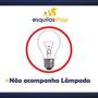 Imagem de Kit 3 Lustre Pendente Sala de Jantar Chapéu em Vidro Ice Amarelo 30cm Bivolt