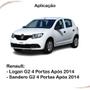 Imagem de Kit 3 Maçanetas Internas - Sandero Logan Apos 14 - UN / 4 F103