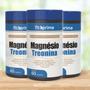 Imagem de Kit 3 Magnésio Treonina com Blend de Magnésios e Treonina 500mg 60 Cápsulas Fitoprime