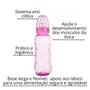 Imagem de Kit 3 mamadeiras 250ml bebe  bico redondo anti colica infantil