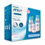 Imagem de Kit 3 Mamadeiras - Anticólica - 125-260-330ml - Clássica - Rosa - Philips Avent