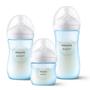 Imagem de Kit 3 Mamadeiras Avent Pétala Anti-Cólica 125, 260 E 330ml Cor Azul - Philips Avent