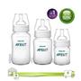 Kit 3 Mamadeiras Clássica Transparente Philips Avent - 125ml, 260ml e 330ml SCD809/41 Imagem de Kit 3 Mamadeiras Clássica Transparente Philips Avent - 125ml, 260ml e 330ml SCD809/41