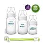 Imagem de Kit 3 Mamadeiras Clássica Transparente Philips Avent - 125ml, 260ml e 330ml SCD809/41 