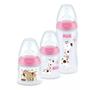 Imagem de Kit 3 Mamadeiras Nuk Starter 90 150 300ml Menina