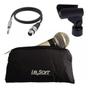 Imagem de Kit 3 Microfone Profissional Le Son Com Fio Cardióide Sm58 P4