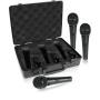 Imagem de Kit 3 Microfone SK-M48 Skypix Dinâmico Profissional c/ Chave