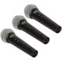 Imagem de Kit 3 Microfones Profissionais Dinâmico SV 100 - SHURE