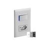 Imagem de Kit 3 Módulo Interruptor Simples Cinza Pial Plus+ 611010CZ