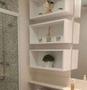 Imagem de Kit 3 nichos retangular MDF - 50x20x10 cm - Sala/Cozinha/Banheiro -Decoração
