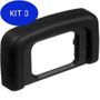 Imagem de Kit 3 Ocular Eyecup Dk-25 Nikon D5500 D5300 D3300 D3200