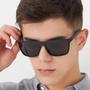 Imagem de Kit 3 Óculos De Sol Masculino Polarizado Moderno Com Anti-Reflexo e Proteção 400UV