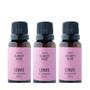 Imagem de Kit 3 Óleo Concentrado Aromatizante Sunset Rose Floral Frutado Pêra Lenvie 20ml