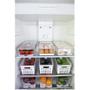 Imagem de Kit 3 Organizador Porta Fruta Legumes Ovos Com Tampa Geladeira Clear Fresh - Ou