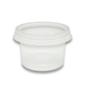 Imagem de Kit 3 Pacotes de Potes de 140ml com tampa PP transparente Ultratherm Replast com 25 unidades