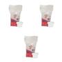 Imagem de Kit 3 Pacotes de Potes de 140ml com tampa PP transparente Ultratherm Replast com 25 unidades