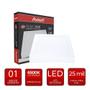 Imagem de Kit 3 Paflons - Plafon Painel Avant Led 29cm Quadrado Sobrepor 1680 Lumens 6,5K 24W Bivolt