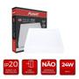 Imagem de Kit 3 Paflons - Plafon Painel Avant Led 29cm Quadrado Sobrepor 1680 Lumens 6,5K 24W Bivolt