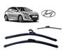 Imagem de Kit 3 Palhetas Limpador De Parabrisa Dianteiro + Traseiro Hyundai I30 2013 ate 2020