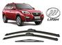 Imagem de Kit 3 Palhetas Limpador de Parabrisa Dianteiro + Traseiro Lifan X60 2013 Até 2019