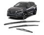 Imagem de Kit 3 Palhetas Parabrisa Dianteiro+Traseiro Modelo Original para Hyundai New Tucson 2017 em Diante