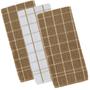 Imagem de Kit 3 panos de prato teka chef premium  atoalhado 100% algodão 45x70 cm