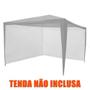 Imagem de Kit 3 Parede Fiesta Compativel com Gazebo 3x3 Mts ( Gazebo Nao Incluso)  Nautika 