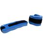 Imagem de Kit 3 Pares de Caneleiras Hidroginástica EVA 2 à 3kg DF1098 Azul Dafoca Sports