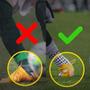 Imagem de Kit 3 Pares de Meia Esportiva Antiderrapante Pro Soccer De Compressão Proteção do Tornozelo