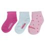 Imagem de Kit 3 Pares De Meias Feminina Infantil Molekinha