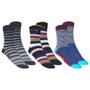 Imagem de Kit 3 Pares de Meias Ferracini Sport Masculina