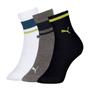 Imagem de Kit 3 Pares De Meias Infantil Unissex Cano Longo Sport Esportivo