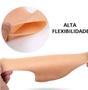 Imagem de Kit 3 pares de palmilhas protetoras de silicone anti-rachadura para calcanhar flexível resistente