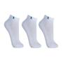 Imagem de Kit 3 Pares Meia Cano Baixo Lupo Masculina - Branco