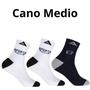 Imagem de Kit 3 Pares Meias Cano Médio Masculino Academia Sport Oferta