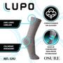 Imagem de Kit 3 Pares Meias Lupo Cano Alto Longo Masculina Feminina Algodão Calcanhar Verdadeiro Original 3292