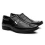 Imagem de Kit 3 Pares Sapato Social Masculino Verniz Conforto Macio