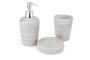 Imagem de Kit 3 pçs banheiro lux em ceramica