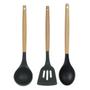 Imagem de Kit 3 Pcs Utensilios Florarte - Preto