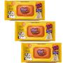 Imagem de Kit 3 PCT Piquitucho Toalhinhas Umed Premium Com 120 UN CADA