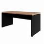 Imagem de Kit 3 Peças com Mesa para Escritório em L 170x160cm, com Dois Armários Baixos Espresso Móveis