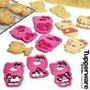 Imagem de KIT 3 Peças Forminhas Para Biscoito Hello Kitty Tupperware