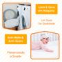 Imagem de Kit 3 peças Protetor de Colção e Berço Americano Mini Cama Com Travesseiro Bebê e Capa Impermeável Antimofo e ácaro