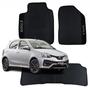 Imagem de  Kit 3 Peças Tapete Antiderrapante EspecíficoToyota Etios Hacth 2010 a 2021 - V7019